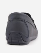 apawwa Pantofi tip mocasin cu branț din piele și șnur decorativ Osoen Bleumarin