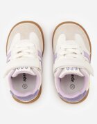 apawwa Sneakers bej cu branț din piele și decorațiuni 3D Ibysaris