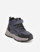 apawwa Sneakers din denim cu scai cu talpă groasă și profilată Highian Bleumarin