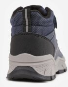 apawwa Sneakers din denim cu scai cu talpă groasă și profilată Highian Bleumarin
