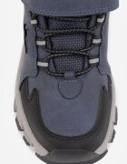 apawwa Sneakers din denim cu scai cu talpă groasă și profilată Highian Bleumarin