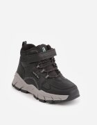 apawwa Sneakers din denim cu scai cu talpă groasă și profilată Highian Negri