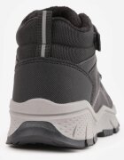 apawwa Sneakers din denim cu scai cu talpă groasă și profilată Highian Negri