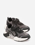 apawwa Sneakers Gri cu Motiv Geometrict Hythia
