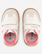 apawwa Sneakers portocalii cu branț din piele naturală și curele Petogenia