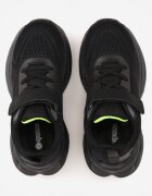 apawwa Sneakerși Negri cu talpă groasă cu relief Hyrene