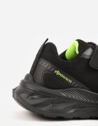 apawwa Sneakerși Negri cu talpă groasă cu relief Hyrene