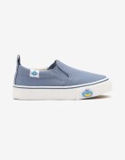 apawwa Tenisi slip-on albastre cu aplicație decorativă pe talpă Setarosa