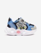 bacio&bacio kids Pantofi Sport Adidași Albastru-Gri cu LED-uri și Model de Basm Ulaniella