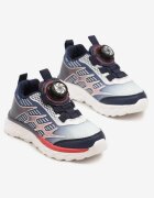 bacio&bacio kids Pantofi Sport Albastru-Roșii Adidași Decorați Cu Model Geometic Ulandiela