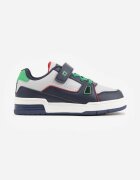 badoxx Pantofi Sport Bleumarin-Verzi Sneakersy cu Perforații și Stea Pyrhessa