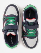 badoxx Pantofi Sport Bleumarin-Verzi Sneakersy cu Perforații și Stea Pyrhessa