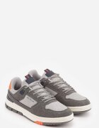 badoxx Pantofi sport gri deschis decorați cu relief și inscripții Hermala