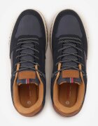 badoxx Pantofi Sport Sneakers bleumarin Decorați cu model în relief și inscripții Hermala