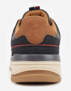badoxx Pantofi Sport Sneakers bleumarin Decorați cu model în relief și inscripții Hermala