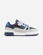 badoxx Pantofi sport sneakers gri deschis cu perforații și steaua Pyrhessa