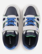 badoxx Pantofi sport sneakers gri deschis cu perforații și steaua Pyrhessa
