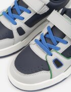 badoxx Pantofi sport sneakers gri deschis cu perforații și steaua Pyrhessa