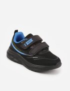 badoxx Pantofi Sport Tip Sneakers Negri cu scai cu talpă din spumă Delmavia