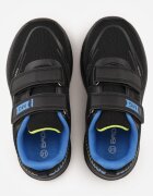 badoxx Pantofi Sport Tip Sneakers Negri cu scai cu talpă din spumă Delmavia