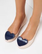  Balerini Bej cu bleumarin