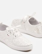 ballada Adidași Albi cu model floral Telanilisa