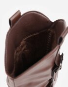 ballada Botine Maro închis Încrețite Cowboy cu carâmb ce imită cracul de pantalon Ilosa
