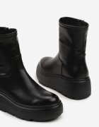ballada Botine Negre cu platformă în stil Grunge Firivine
