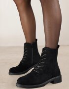 ballada Botine Negre stil worker în Stil Clasic Sorrie