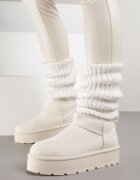 ballada Cizme de zăpadă Bej Foarte Călduroase Slip-on cu Talpă Groasă Oriphesi