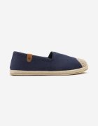 ballada Espadrile bleumarin cu ornamente din împletitură și inserție elastică Nelithae