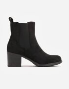 ballada Ghete Negre cu toc tip Chelsea Candria