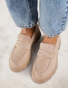 ballada Mocasini Bej cu talpă groasă Samil