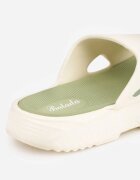 ballada Papuci de piscină minimalisti cu talpă din spumă Paphie Albi