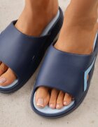 ballada Papuci de piscină minimalisti cu talpă din spumă Paphie Bleumarin