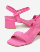 ballada Sandale Fucsia cu toc bloc cu vârf pătrat Teana