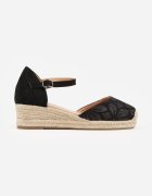 ballada Sandale Negru-Bej Callolea