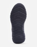 ballada Sneakers de iarnă bleumarin matlasate pe platformă groasă în relief Verta