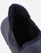 ballada Sneakers de iarnă bleumarin matlasate pe platformă groasă în relief Verta
