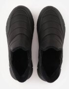 ballada Sneakers Negre Matlasate Ghete de zăpadă pe Platformă Groasă Embosată Verta