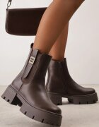 basida Botine pe platformă cu talpă joasă din material elastic Yaliefra Maro