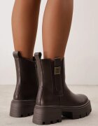 basida Botine pe platformă cu talpă joasă din material elastic Yaliefra Maro