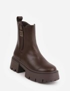 basida Botine pe platformă cu talpă joasă din material elastic Yaliefra Maro