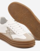 be.sport Adidași Auriu-Alb pe talpă de cauciuc cu model Geometric Tolionne