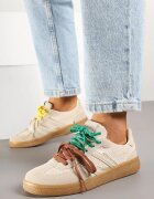 be.sport Adidași bej cu legătură dublă și model geometric Telanielia