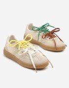 be.sport Adidași bej cu legătură dublă și model geometric Telanielia
