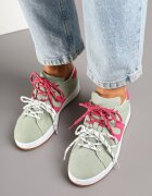 be.sport Adidași Verde-Fuchsia cu Model Geometric Tel Aviv