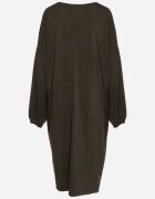 belcci Cardigan Verde Lung Deschis cu adaos de viscoză Decorat cu fir metalic Arsona