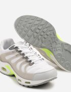 bellamila Adidași Alb-Gri cu Model Geometric Fenirila
