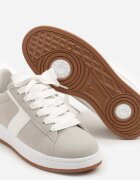 bellucci Sneakers Gri Decorați cu o baretă Zrulla